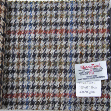 Tweed Houndstooth Harris pour le tissu de costume